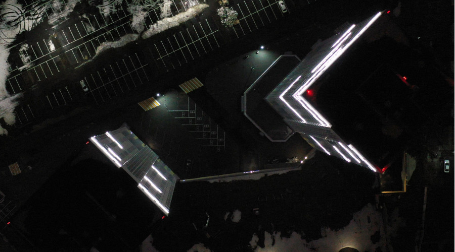 ЖК «Горизонт»: архитектурная подсветка